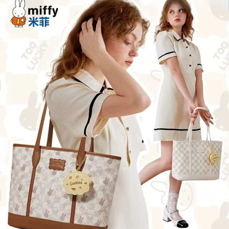 Luxury Bags Luggage - Bolso Tote Miffy Kawaii Anime de