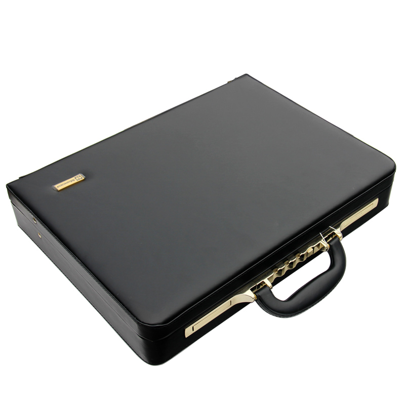 Luxury Bags Luggage - Equipaje giratorio de cuero PU de