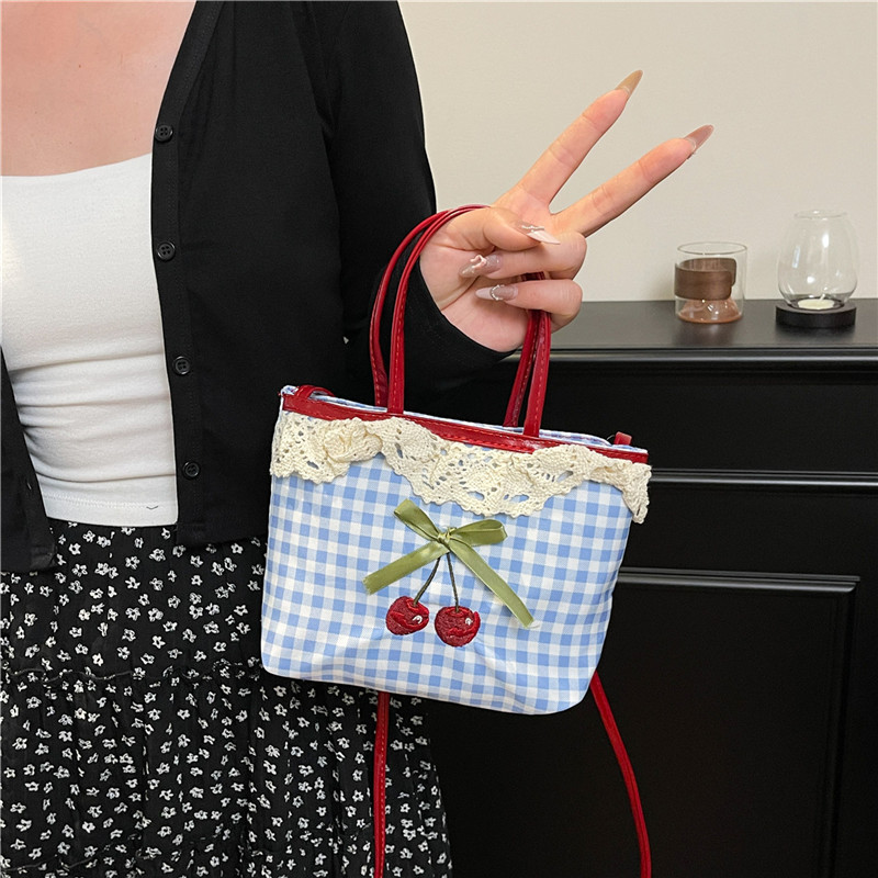 Luxury Bags For Women Brands - Bolso nuevo coreano a cuadros con