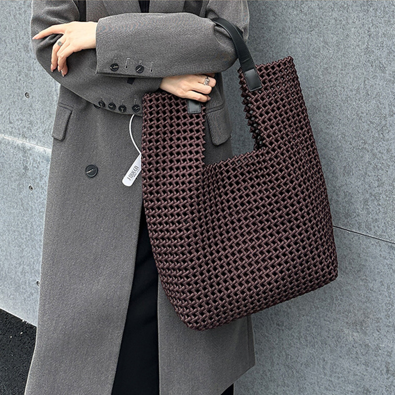 Luxury Bags Shopping - 2025 bolso de mano tejido calado
