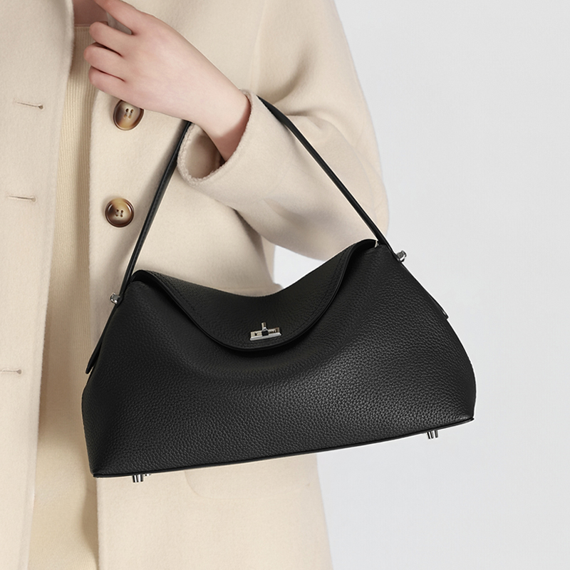 Bolso de Mano de Cuero Genuino - Luxury Bags Shopping reseña y precio