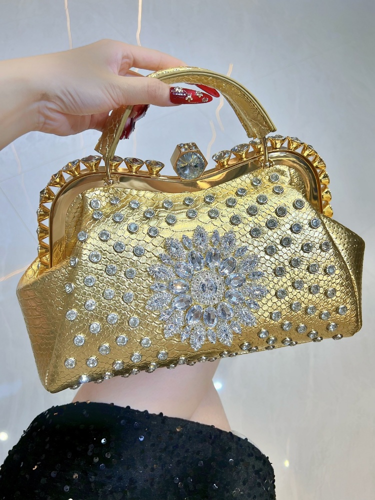 Bolso de mano con patrón de co - Luxury Bags Level reseña y precio